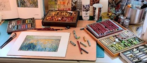 Pastellbilder Heike Hesse Kunst