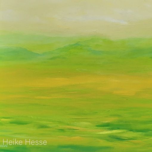 Heike Hesse Bilder Bild Kunst Gemälde Landschaft in Küste Meer