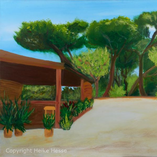 Heike Hesse Bilder Bild Kunst Gemälde Landschaft in Küste Meer